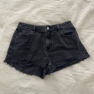 Pacsun Black Denim Shorts